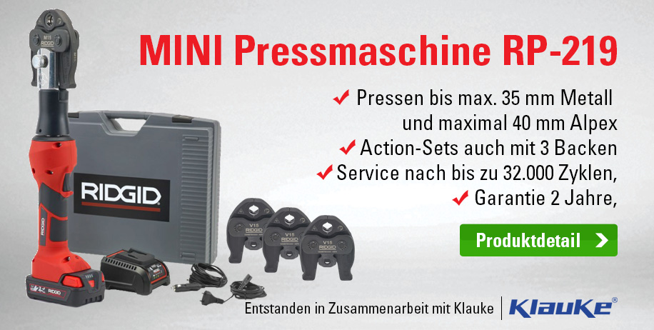 RIDGID RP 219