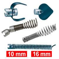 RIDGID Spiralbohrer und Werkzeuge für 10mm und 16mm Spirale RIDGID Spiralbohrer und Werkzeuge für 10mm und 16mm Spirale