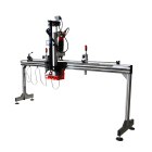 T-Drill Aushalsmaschine HFT-2000 SS für Verteiler aus rostfreiem Edelstahl