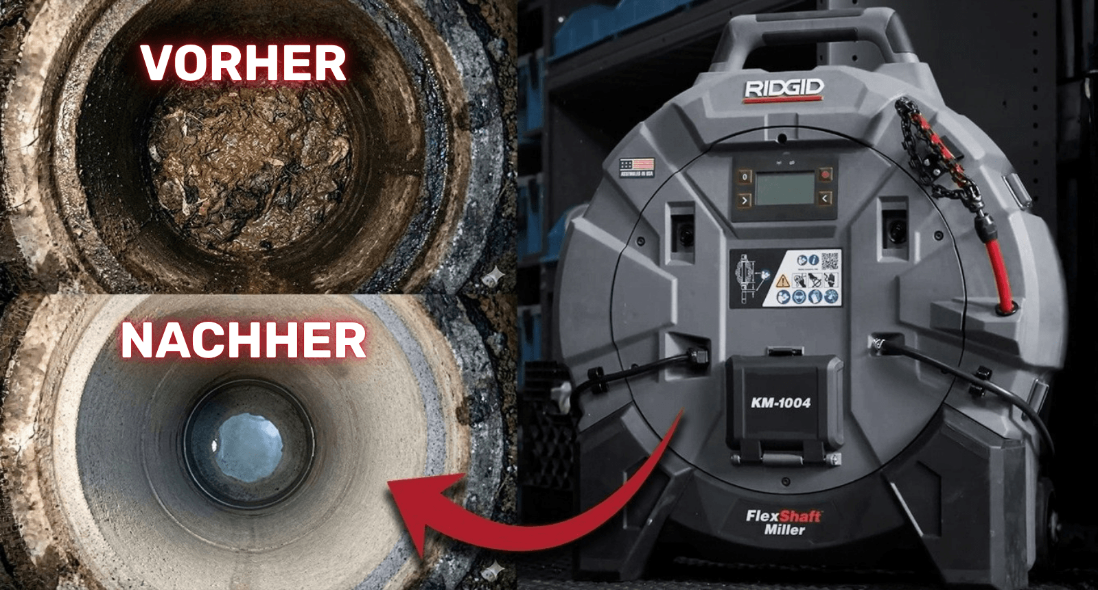 RIDGID FlexShaft KM-1004