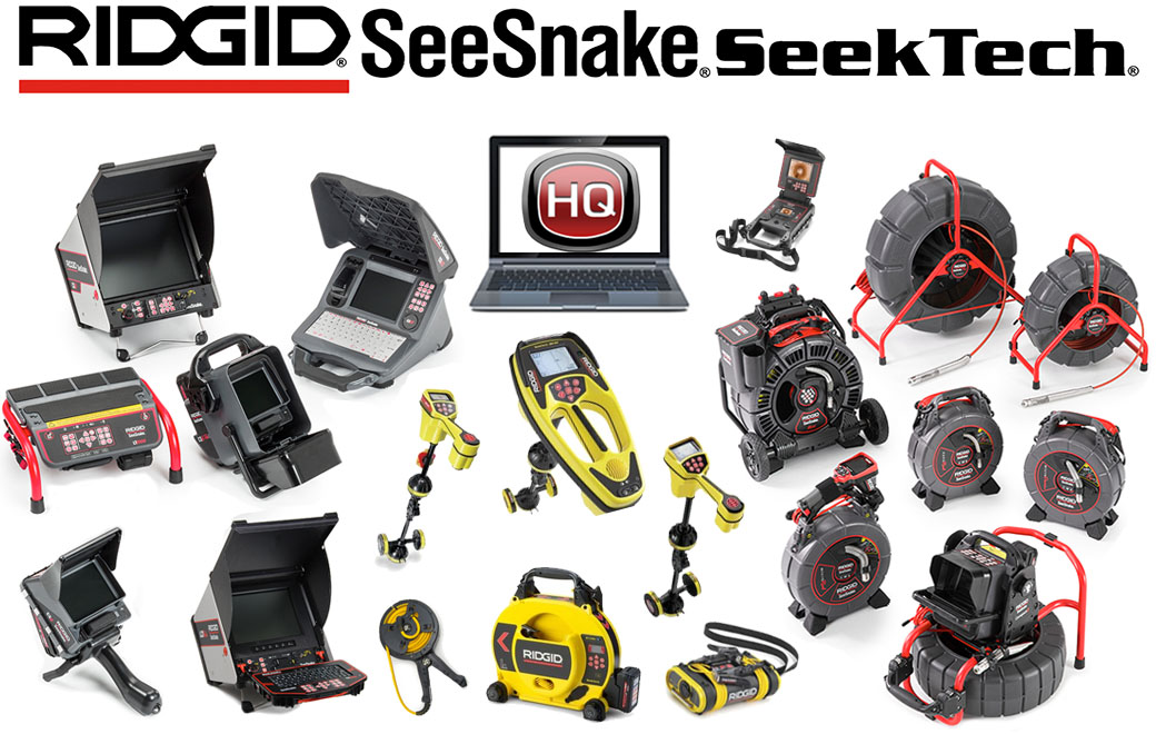 eine vollständige Angebot von RIDGID-Inspektionssystemen eine vollständige Angebot von RIDGID-Inspektionssystemen