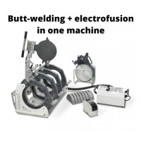 HÜRNER WELDCONTROL EF Hydraulisches Stumpfschweißgerät und Elektroanschlüsse in einem