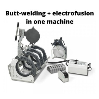 HÜRNER WELDCONTROL EF Hydraulisches Stumpfschweißgerät und Elektroanschlüsse in einem
