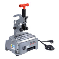 RIDGID elektrischer Rohrabschneider PC116, bis zu 116mm (4 1/2") + 2x Schneidrad