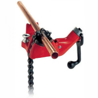 RIDGID Werkbank-Kettenrohrschraubstock (Spannschraube oben)