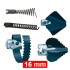 RIDGID K-60 Teilspiralenmaschine für Rohre 32-150 mm