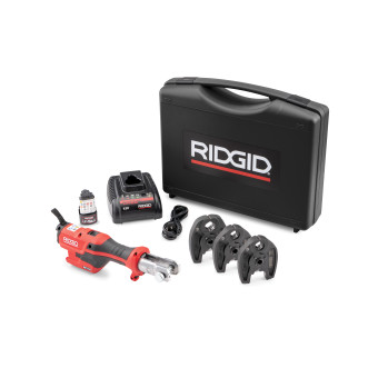 RIDGID MICRO Pressmaschine RP-115 (AKU 12V) + 3x Pressbacken 
