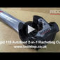 RIDGID AUTOFEED 2-in-1 Mini-Rohrabschneider für Kupfer (inkl. Ratschengriff) 6-28 mm (Modell 118) 