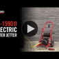 RIDGID KJ-1590 II Elektrischer Hochdruck-Wasserreiniger für Rohrleitungen 32–150 mm