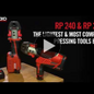 VERKAUF IST ZU ENDE! • RIDGID MINI Presswerkzeug RP-241 Akku (auch mit drei Backen)