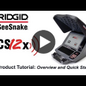 RIDGID Monitor mit digitaler Aufzeichnung CS12x mit Wi-Fi
