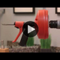 RIDGID POWER-SPIN+ Reinigungsgerät mit automatischen Spiralenvorschub