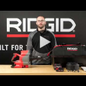 RIDGID K-46 Akku-Handtrommelmaschine, Ø 20 - 76 mm