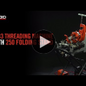 RIDGID Modell 1233 Gewindeschneidmaschine elektrisch bis 3" + GRATIS EXACT Säge 